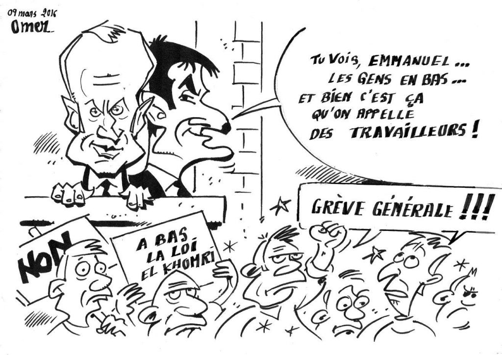 Manif contre la loi EL KHOMRI